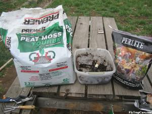 Peat Moss and Perlite
