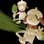 A Smeargle in Pokemon GO.