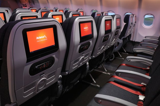 Avianca A330 200 economy