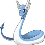 Dragonair artwork by Ken Sugimori