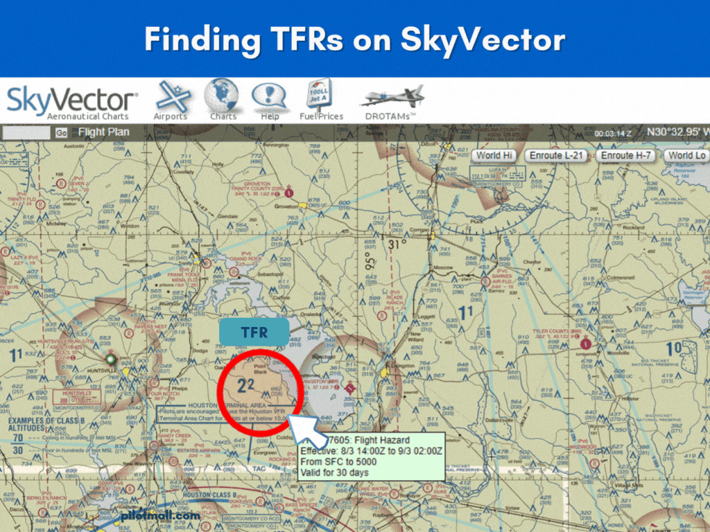 SkyVector TFR Display Hawaii