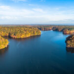 fly drone liberty reservoir