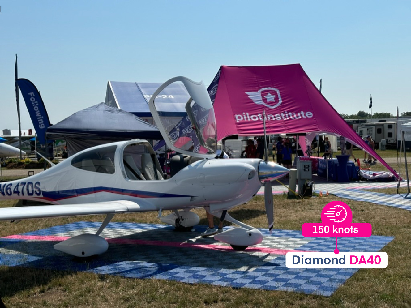 Diamond DA40 general aviation aircraft