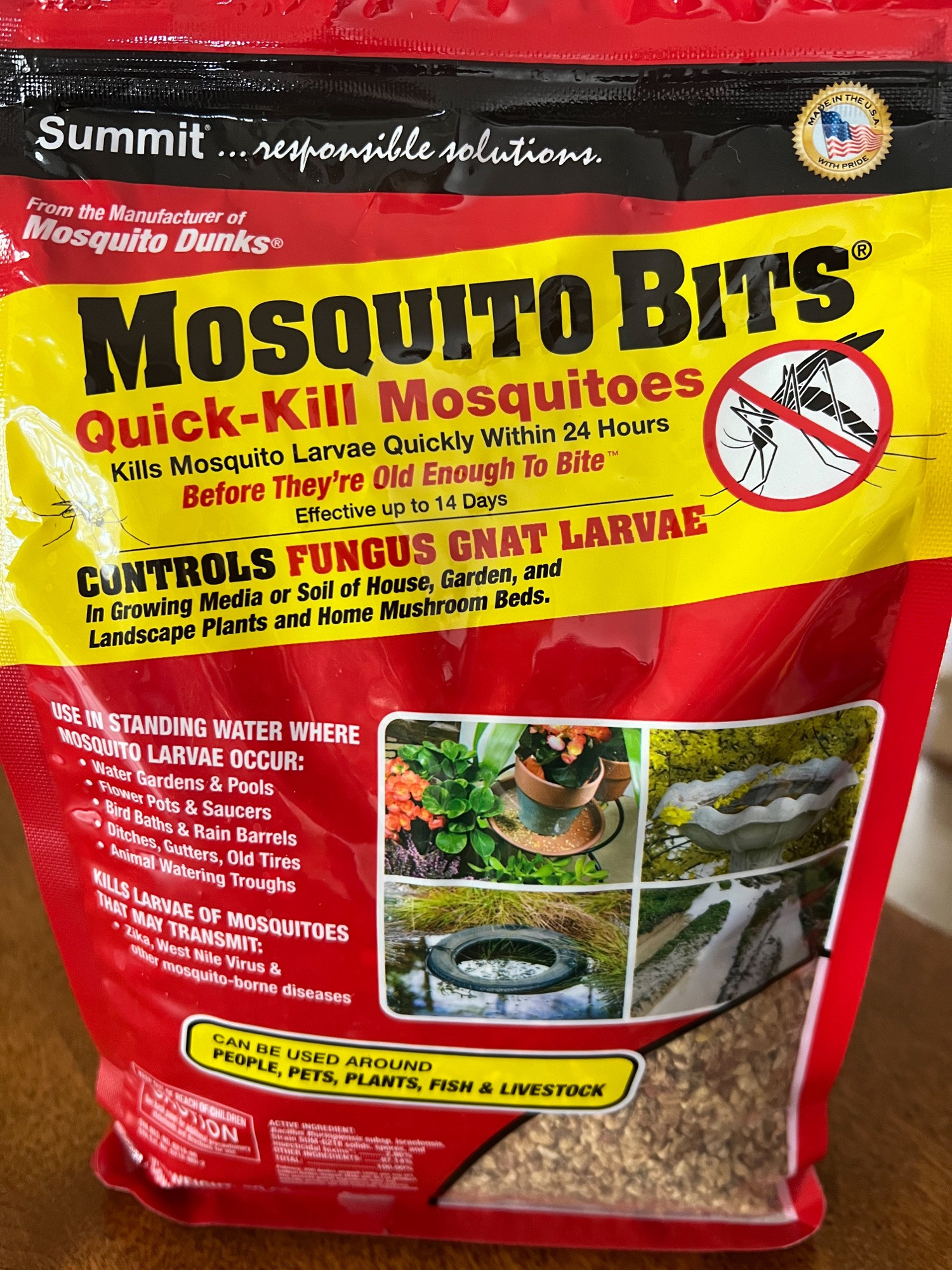 Mosquito Bits for control fungus gnats