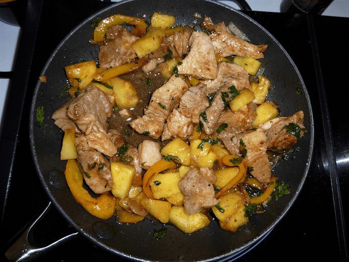 Savage Pork and Pineapple Stir Fry