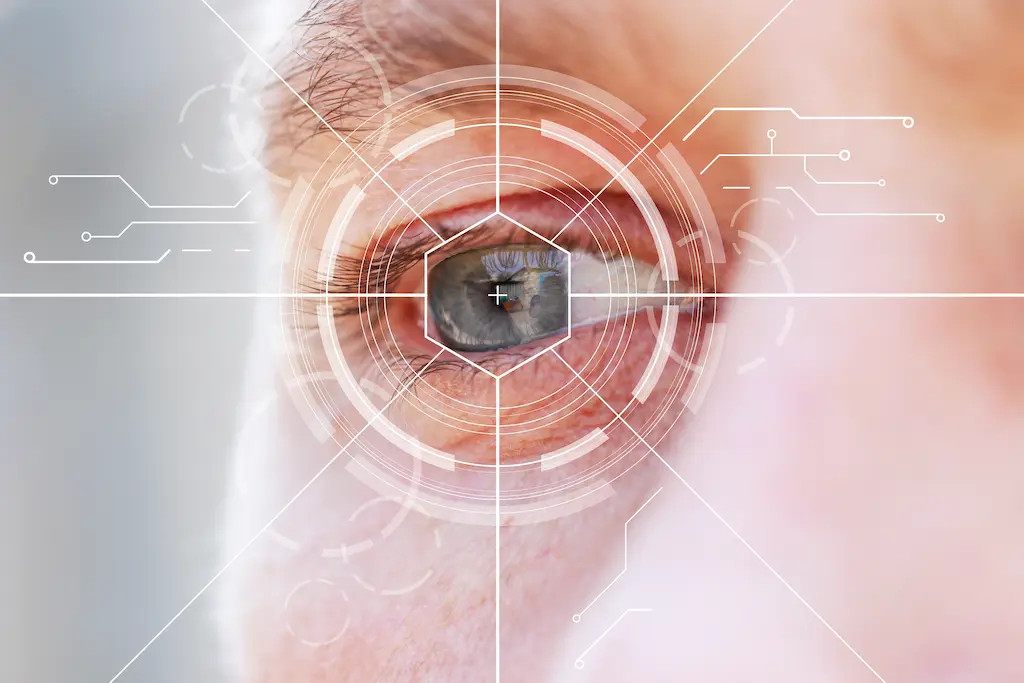 Doctor Checking Patient Eye After Cataract Surgery