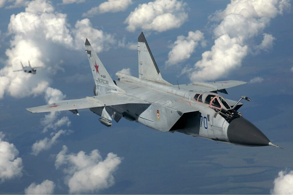 MiG-31 Foxhound supersonic interceptor