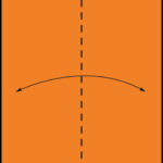 Initial vertical fold for a far-flying paper airplane