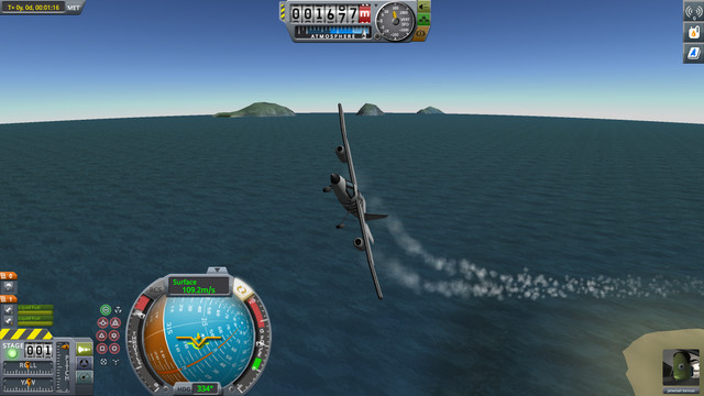 Aircraft Flying Over Mountainous Terrain