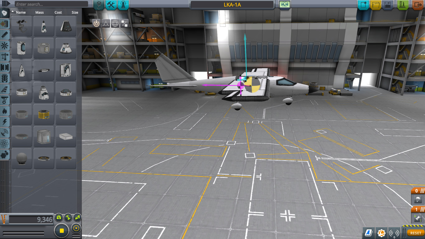 LKA-1A Aircraft Ready for Takeoff