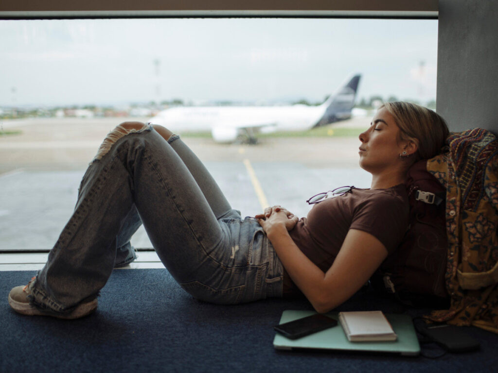 Delta Airlines Long Haul Flight