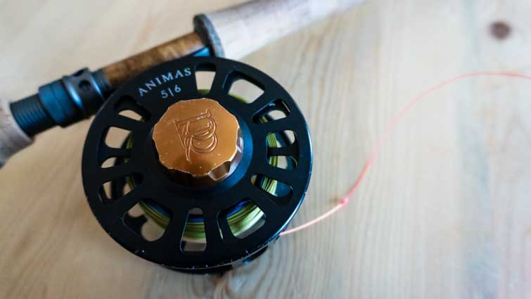 Assembling sections of a fly rod