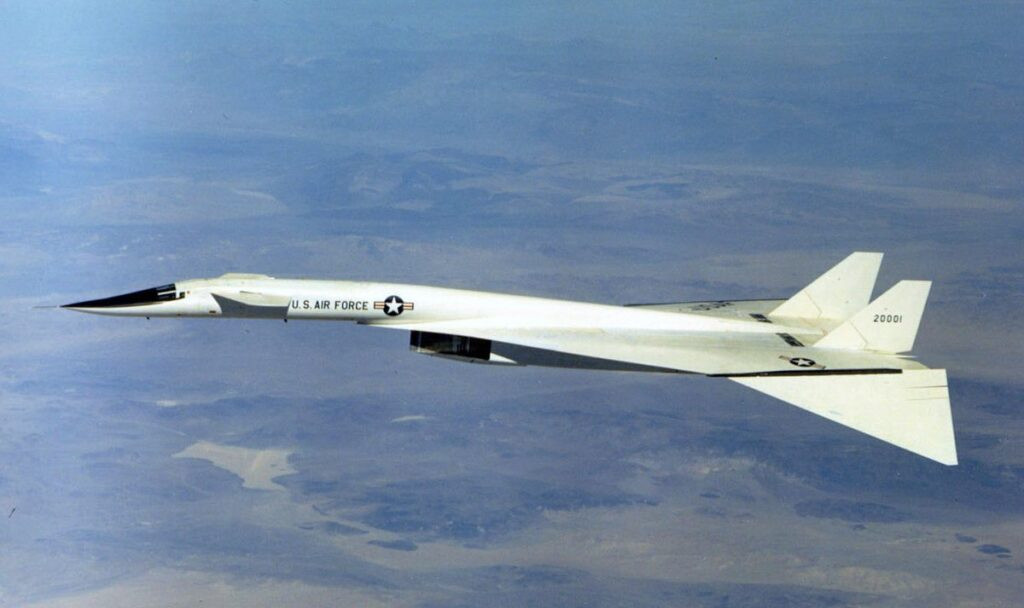 XB-70 Valkyrie strategic bomber