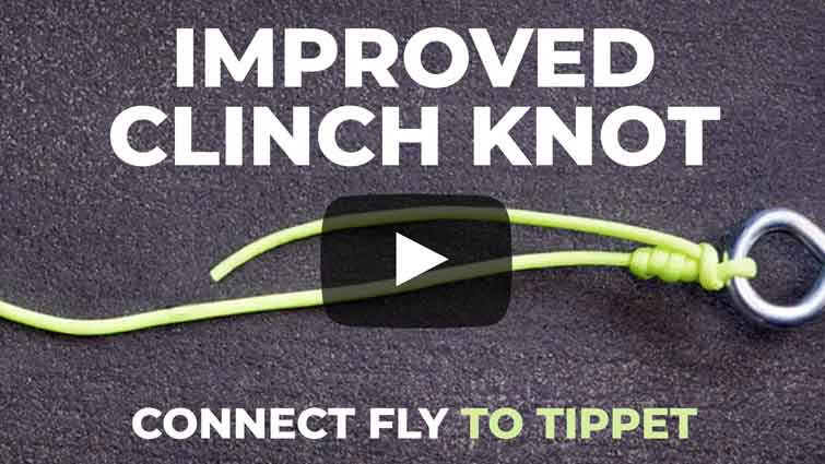 Improved Clinch Knot Tutorial Video - Click to Watch