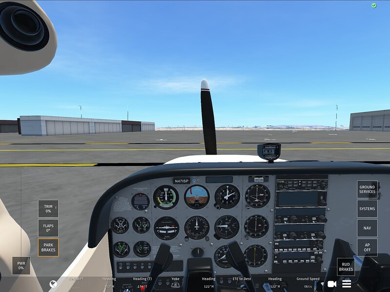 Cessna 172 on Runway