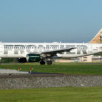 Airbus A320-214 Frontier Airlines Yukon the Caribou N201FR