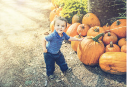 Washing the pumpkin
