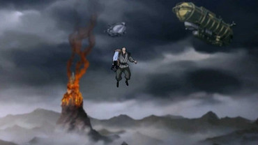 Zaheer's ascent into flight is a testament to his spiritual detachment