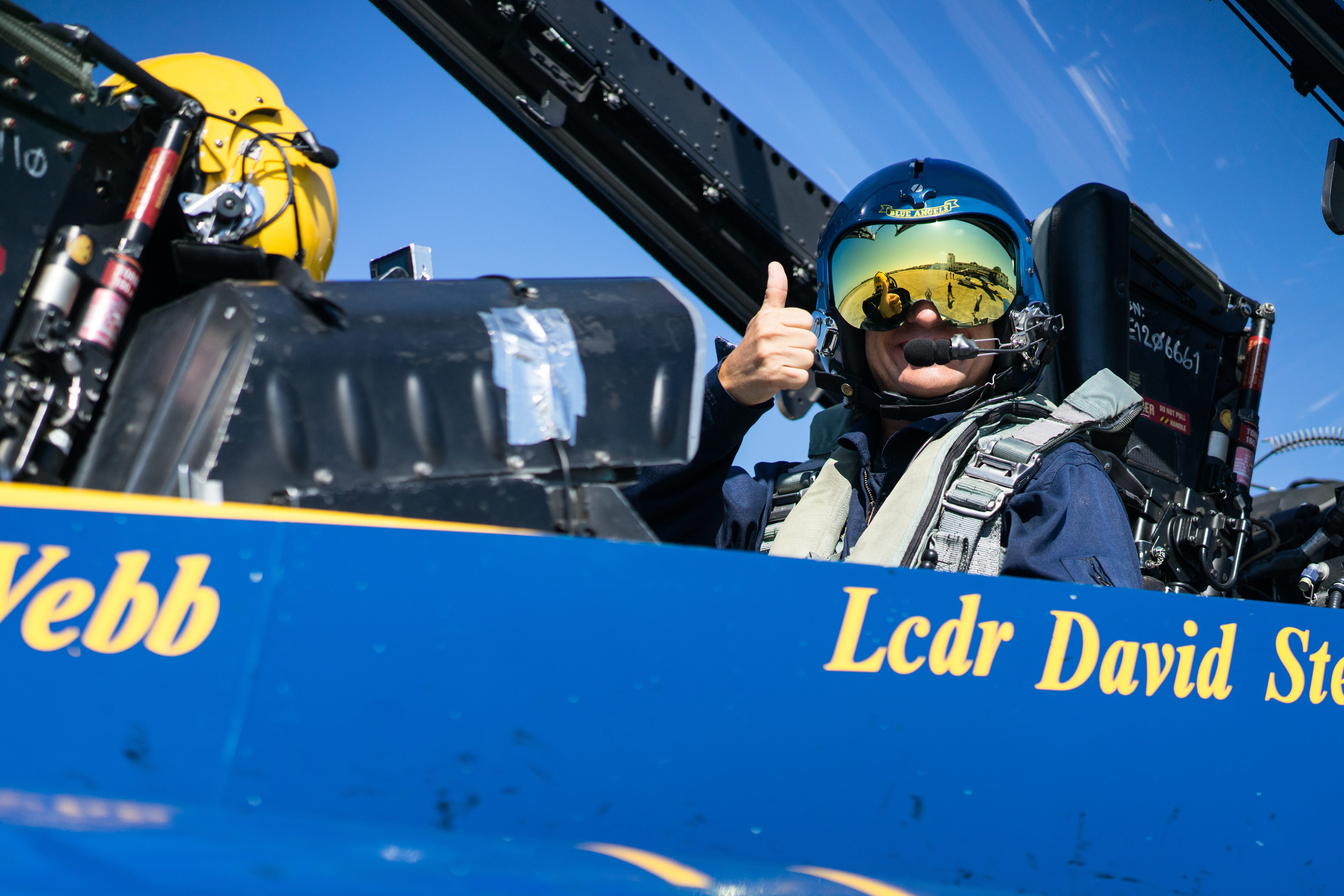 Blue Angels Delta Formation at Pensacola Beach Air Show
