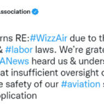 Wizz Air application objections