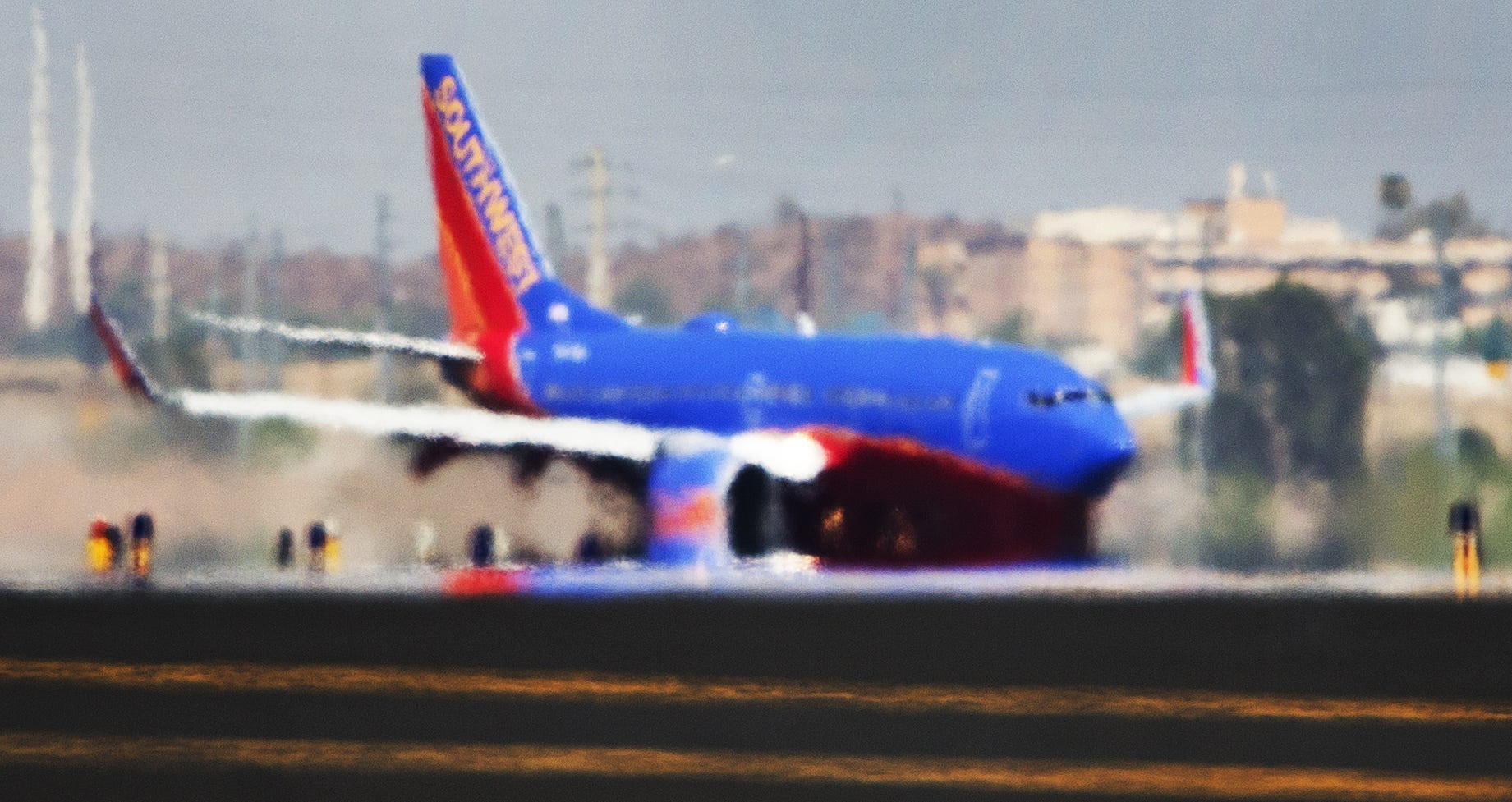 Southwest Airlines fleet on the tarmac