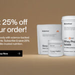 Creatine powder in a clear plastic bag