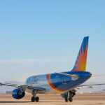 Allegiant Airline Departing Phoenix Mesa Gateway Airport