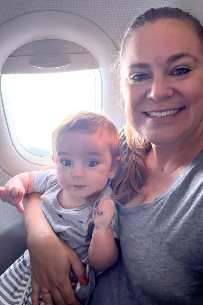 allegiant airlines lap baby