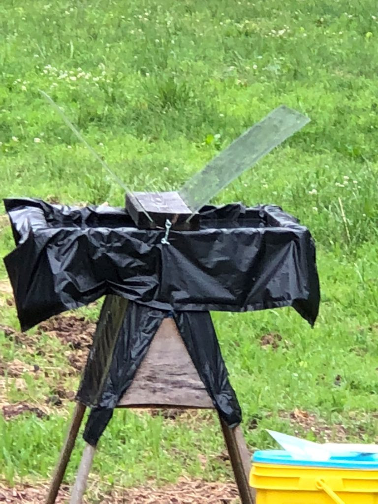 Angus Horse Fly Trap in Action