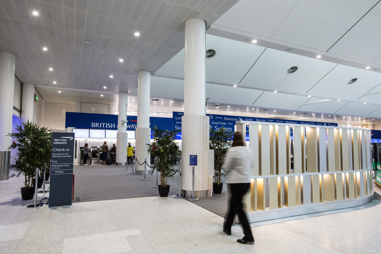 British Airways at Gatwick South Terminal