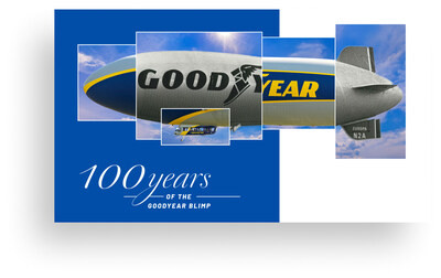 The Goodyear Blimp celebrates its 100th anniversary in 2025.