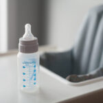 This baby bottle is all the liquid you can bring on an airplane, making liquor the only realistic carrying choice.