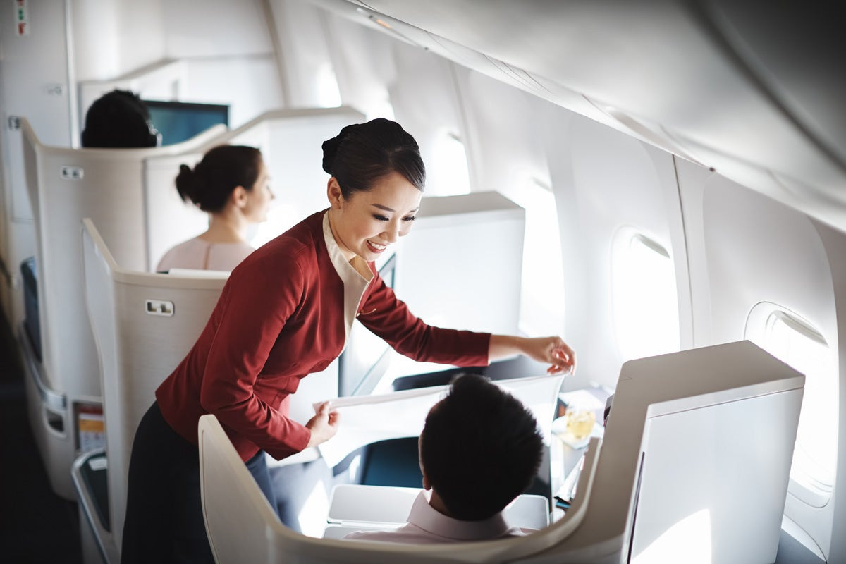 Cathay Pacific Business Class