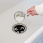 Add baking soda to your sink