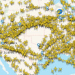 Planes in the air as a tornado outbreak strikes the Plains