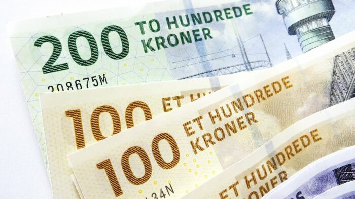 Danish Krone notes