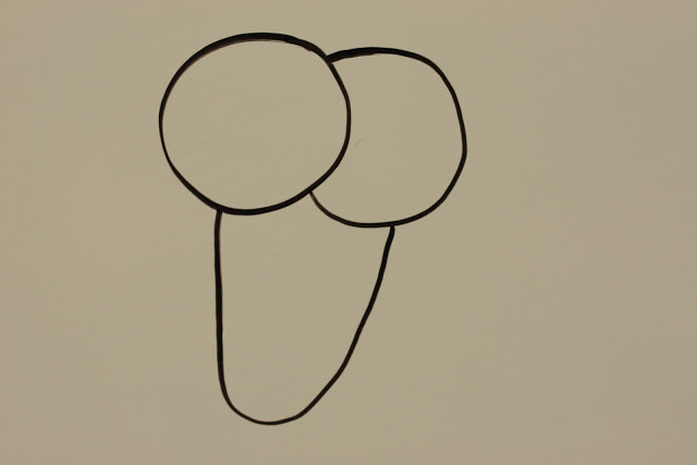 Adding antennae to the Fly Guy drawing