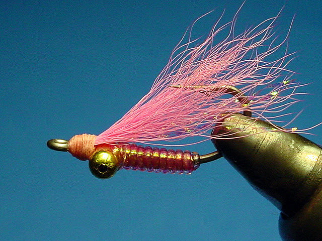 Thread head wrapped over the stub ends