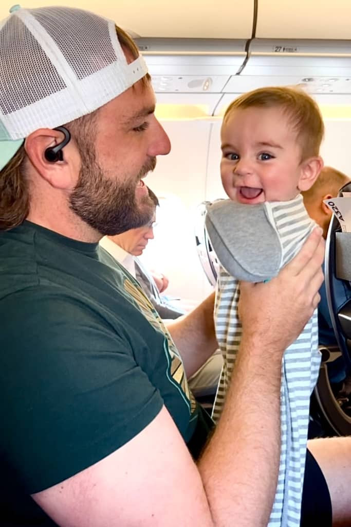 flying with infant 