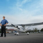 Cessna 172 Skyhawk landing