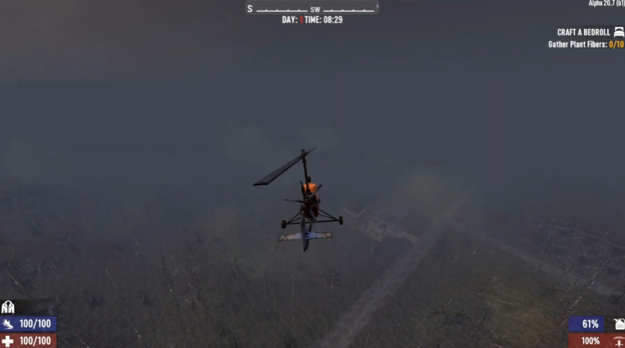 Gyrocopter exploration