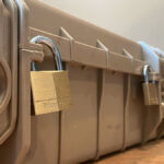 Rifle Case, Secured with Keyed Master Locks