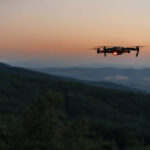 Drones are used for night surveillance