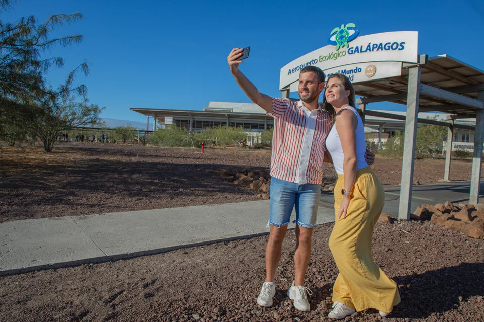 Galapagos Islands Baltra Airport
