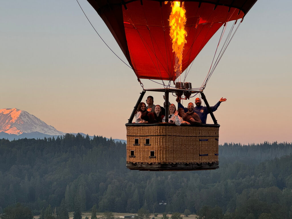 How a hot air balloon works
