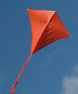 How to build kites - MBK Simple Diamond kite