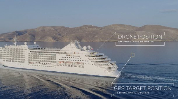 Drone flying in ATTI mode