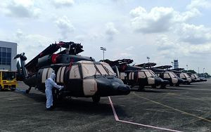 Black Hawk Helicopter Folding Blades