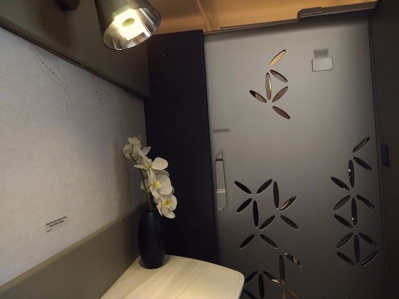 We were asked to make sure our seats were facing forward for take off