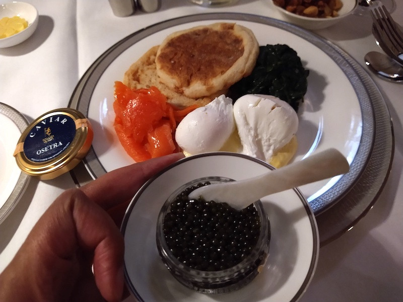 The food on this flight was good, but not spectacular